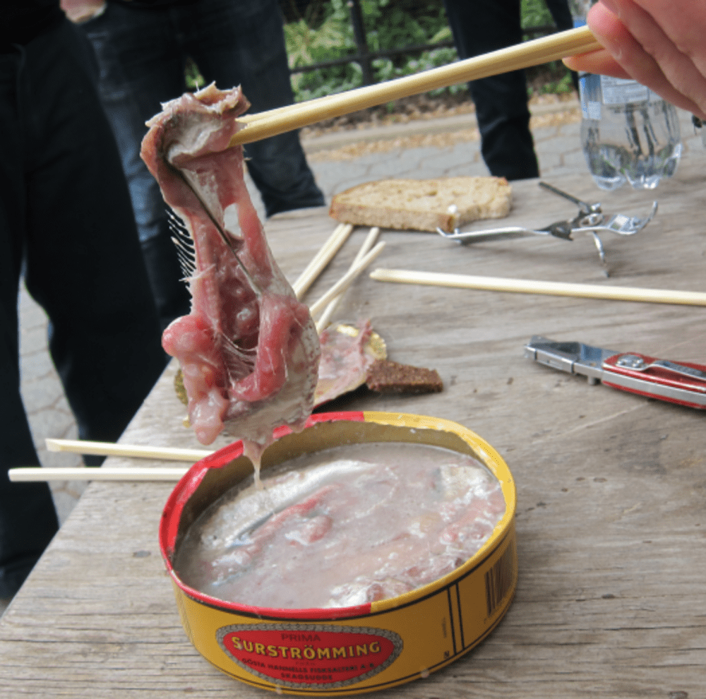 Alimentos más repugnantes: Surströmming